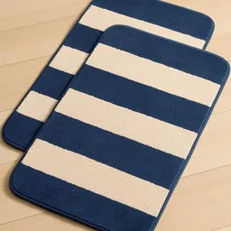 Adhigams Pack Of 2 SUPER-ABSORBENT And FAST-DRYING Bath Rugs-picture-8