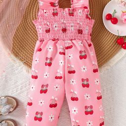LULU & SKY Girls Printed Basic Jumpsuit-picture-35
