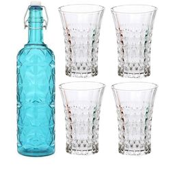 SOMIL Blue Glass Airtight Can Bottle-image-35
