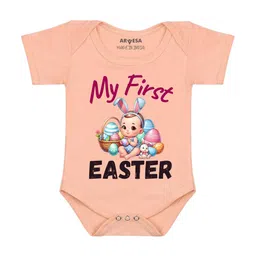 Arvesa My First Easter Printed Bodysuit-17