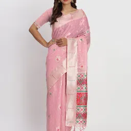 Astita Woven Design Zari Saree-image-79