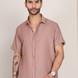 Metronaut Men Solid Spread Collar Casual Shirt-picture-6