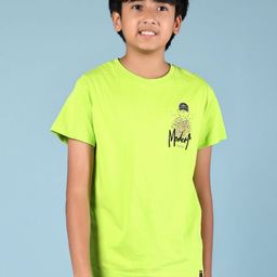 V-Mart Boys Graphic Printed Round Neck Cotton T-shirt-17