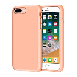 LIRAMARK Solid Printed iPhone 8 plus Back Case Mobile Accessories-34