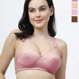 SHYAM SONS FLAIR Women Pack of 4 Full Coverage Lightly Padded Bra-image-98