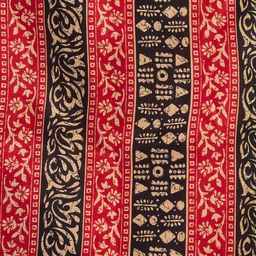 KALINI Abstract Printed Saree With Blouse Piece image 5