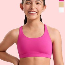 BRAAFEE Girls Full Coverage Workout Bra-44