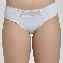 MAKCLAN Women Wild N Wicked Self Design Low Rise Lace Basic Briefs-11