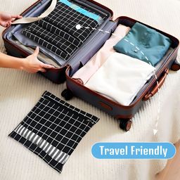 Aura Black Set of 4 Regular Drawer Organiser Organisers image 3