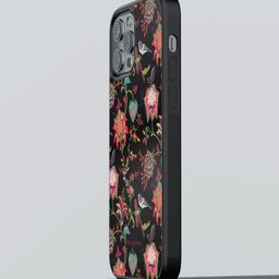 macmerise Floral Printed iPhone 13 Pro Back Case Mobile Accessories-image-70