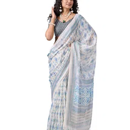 A.V.M. SILK MILLS Pure Chiffon Saree-picture-34