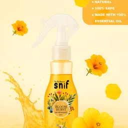 The Old Natural Yellow Bloom Burst Long Lasting Air Freshener- 200ml-4