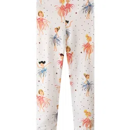 LULU & SKY Infant Girls Printed Mid-Rise Ankle-Length Leggings-43
