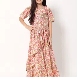 Readiprint Fashions Girls Floral Printed Ready to Wear Lehenga Choli-image-22