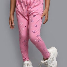 V-Mart Girls Printed Ankle Length Leggings-picture-38