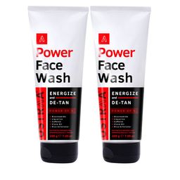 Ustraa Men Set of 2 Power Face Wash for Energize & De Tan - 200g Each-45