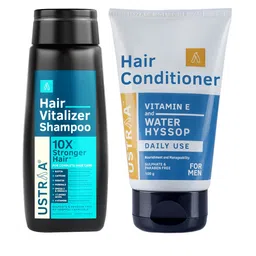 Ustraa Men Set of Daily Use Hair Conditioner 100g & Hair Vitalizer Shampoo 250ml-17
