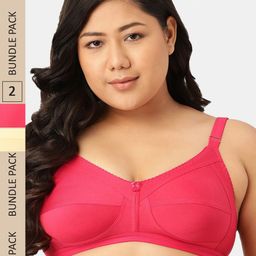 Sztori Pack of 2 Cotton T-Shirt Bra-55