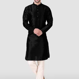 Koshin Ethnic Motifs Embroidered Kurta With Pyjamas-picture-52