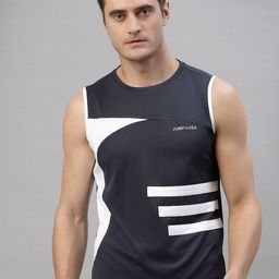 JUMP USA Striped Rapid Dry T-shirt-image-8