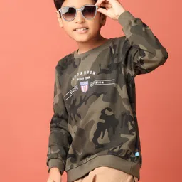 V-Mart Boys Camouflage Printed Sweatshirt-picture-6