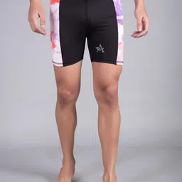 Apraa & Parma Men Printed Swim Shorts-image-85