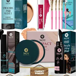 NOY Set Of 10 Long Lasting Waterproof Makeup Combo-20