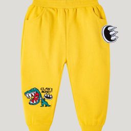 StyleCast Kids Graphic Printed Cotton Mid Rise Joggers-image-28