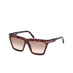 Tom Ford Women Cateye Sunglasses with UV Protected Lens-image-46