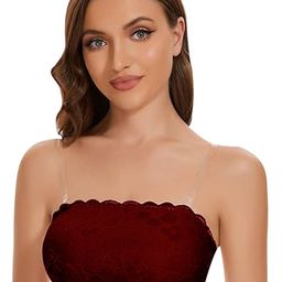 INDIROCKS Pack Of 2 Full Coverage Lightly Padded Bandeau Bra image 4