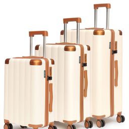 Assembly Iris Set Of 3 Textured Hard-Sided Trolley Bag image 2