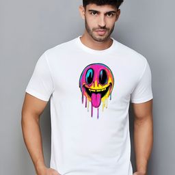 KAIDO Graphic Printed Round Neck Cotton T-shirt-image-62