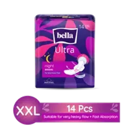 Bella Ultra Thin Night Drai Sanitary Pads, Breathable & Suitable for Very Heavy Flow (14Pcs)-picture-39
