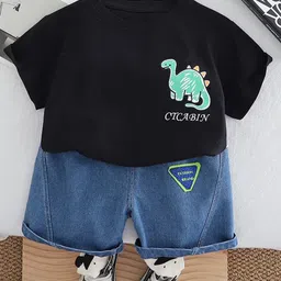 StyleCast x Revolte Boys Printed Short Sleeves T-shirt With Shorts-image-85
