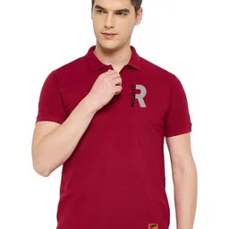 John Peters Typography Printed Polo Collar Dri-FIT T-shirt-picture-38