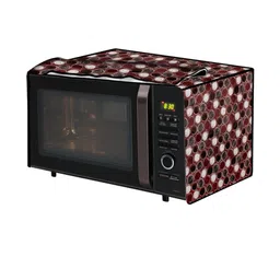 The Furnishing Tree PVC Waterproof Microwave Oven Cover Compatible for LG 21L MC2146BG Abstract Pat-image-30