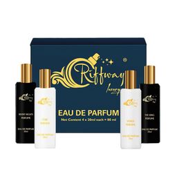 riffway Set Of 4 Desert Night- Cube- The King- Venus Eau De Parfum- 20 ml Each-17