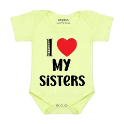Arvesa I Love My Sister Printed Bodusuit-picture-6