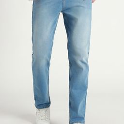 Dennis Lingo Men Mid-Rise Straight Fit Clean Look Light Fade Stretchable Jeans-image-92