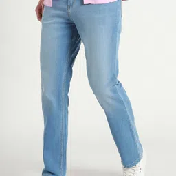 Dennis Lingo Men Straight Fit Mid-Rise Light Fade Stretchable Jeans-picture-38