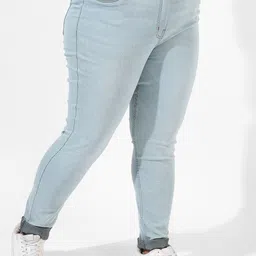 Instafab Plus Size Women Jean Skinny Fit Mid Rise Cotton Jeans-picture-28