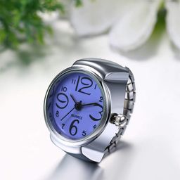 Yellow Chimes Women Stainless Steel Analog Watch Stretchable Ring-image-4