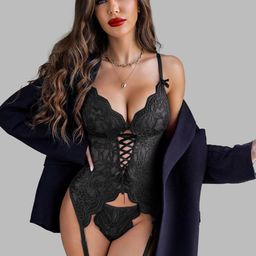 Krelin Self Design Net Baby Doll image 1