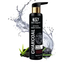 Geo OrganiX Charcoal Deep Cleansing Face Wash - 100 ml-51