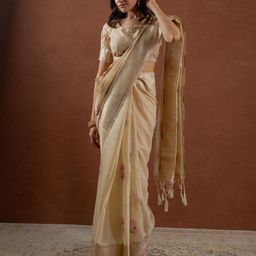 Dori Woven Design Zari Banarasi Saree-picture-4