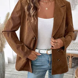 StyleCast Women Notched Lapel Blazers-picture-34