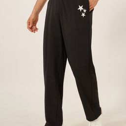 Styli Men Printed Relaxed-Fit Mid-Rise Track Pant-image-25