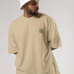 Moda Rapido Men Printed Oversize T-shirt-image-73