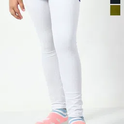 KAYU Girls Pack Of 3 Ankle-Length Leggings-picture-20
