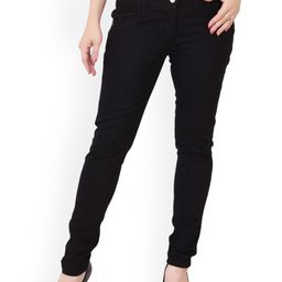 LINARIA Women Cotton Classic Mid-Rise Slim Fit Jeans-picture-7